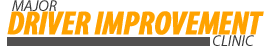 Major Driver Improvement Clinic